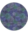 Addison Chantille ACN977-Purple 8 ft. X 8 ft. Round Rug