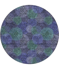 Addison Chantille ACN977-Purple 8 ft. X 8 ft. Round Rug