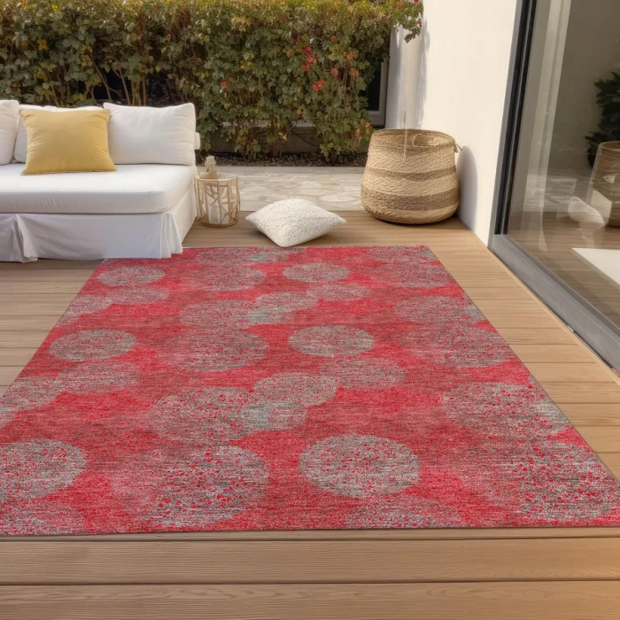 Addison Chantille ACN977-Red 3 ft. X 5 ft. Rectangle Rug