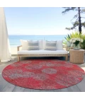 Addison Chantille ACN977-Red 8 ft. X 8 ft. Round Rug