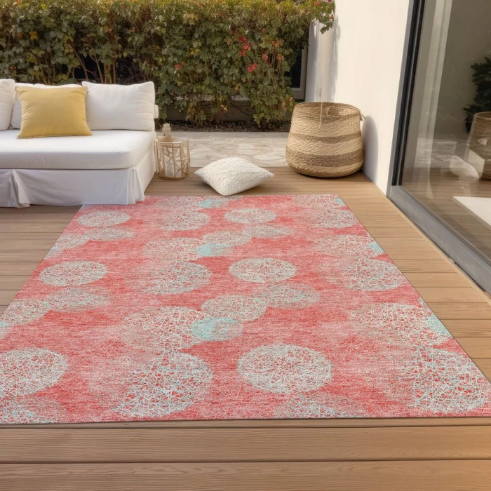 Addison Chantille ACN977-Salmon 9 ft. X 12 ft. Rectangle Rug