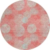 Addison Chantille ACN977-Salmon 8 ft. X 8 ft. Round Rug