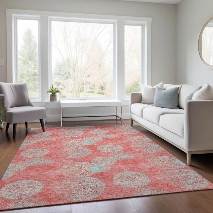 Addison Chantille ACN977-Salmon 9 ft. X 12 ft. Rectangle Rug