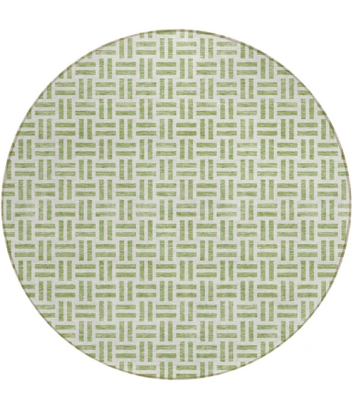Addison Chantille ACN978-Aloe 8 ft. X 8 ft. Round Rug