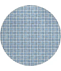 Addison Chantille ACN978-Denim 8 ft. X 8 ft. Round Rug