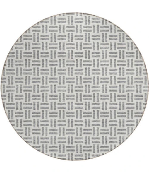 Addison Chantille ACN978-Gray 8 ft. X 8 ft. Round Rug