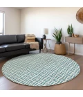 Addison Chantille ACN978-Teal 8 ft. X 8 ft. Round Rug
