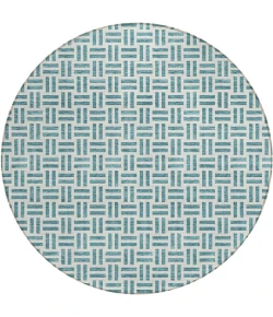 Addison Chantille ACN978-Teal 8 ft. X 8 ft. Round Rug