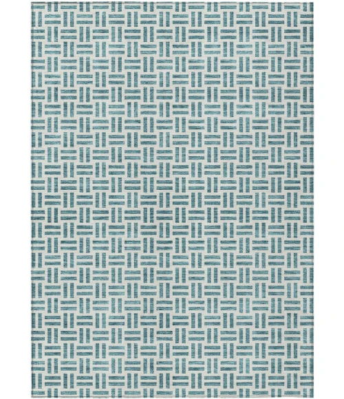 Addison Chantille ACN978-Teal 10 ft. X 14 ft. Rectangle Rug
