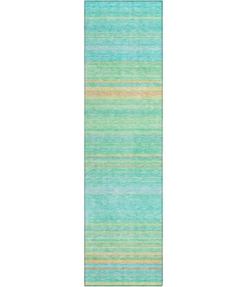 Addison Chantille ACN979-Aqua 2 ft. 3 in. X 7 ft. 6 in. Rectangle Rug