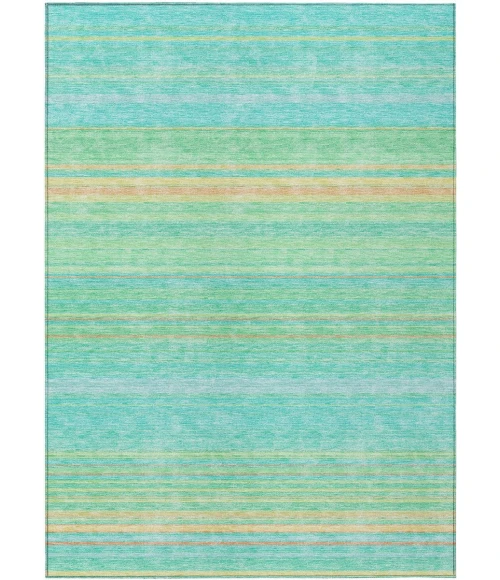 Addison Chantille ACN979-Aqua 5 ft. X 7 ft. 6 in. Rectangle Rug