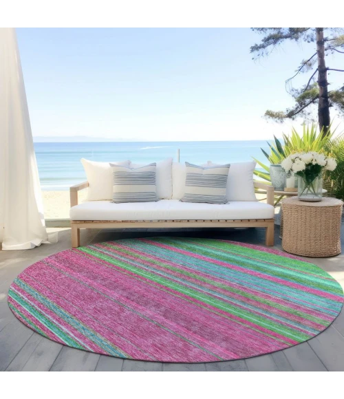 Addison Chantille ACN979-Blush 8 ft. X 8 ft. Round Rug