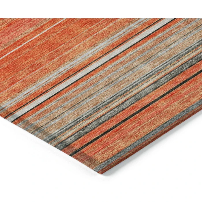Addison Chantille ACN979-Coral 8 ft. X 8 ft. Round Rug