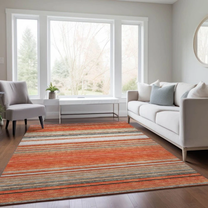 Addison Chantille ACN979-Coral 9 ft. X 12 ft. Rectangle Rug