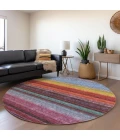 Addison Chantille ACN979-Lavender 8 ft. X 8 ft. Round Rug