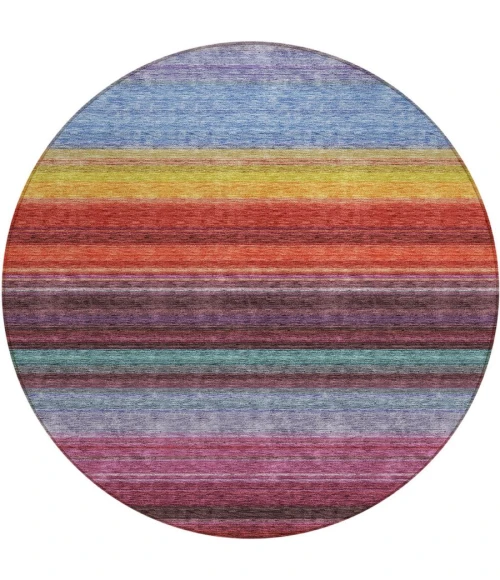 Addison Chantille ACN979-Lavender 8 ft. X 8 ft. Round Rug