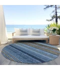 Addison Chantille ACN979-Navy 8 ft. X 8 ft. Round Rug