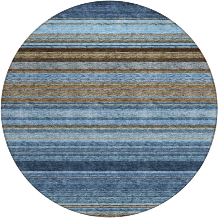 Addison Chantille ACN979-Navy 8 ft. X 8 ft. Round Rug