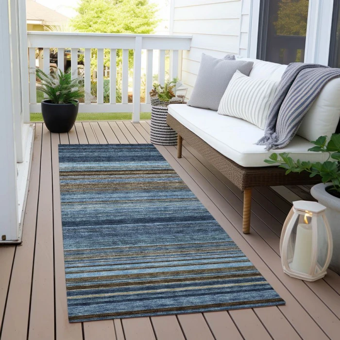 Addison Chantille ACN979-Navy 2 ft. 3 in. X 7 ft. 6 in. Rectangle Rug