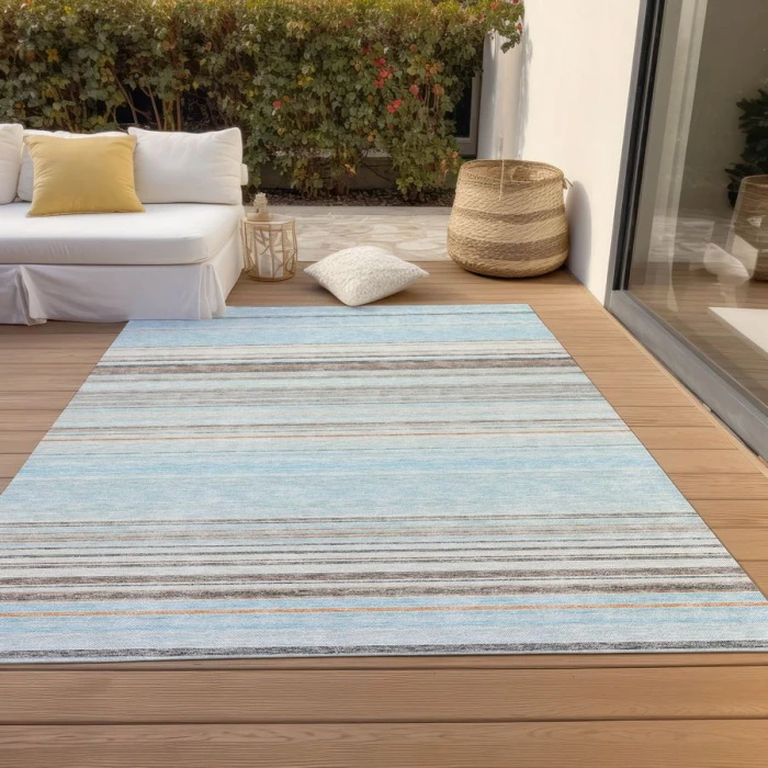 Addison Chantille ACN979-Sky 5 ft. X 7 ft. 6 in. Rectangle Rug