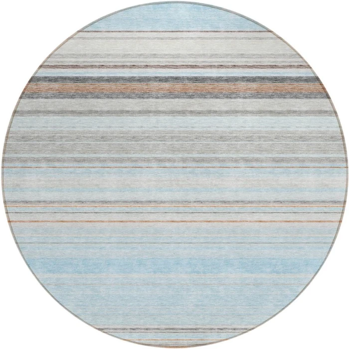 Addison Chantille ACN979-Sky 8 ft. X 8 ft. Round Rug