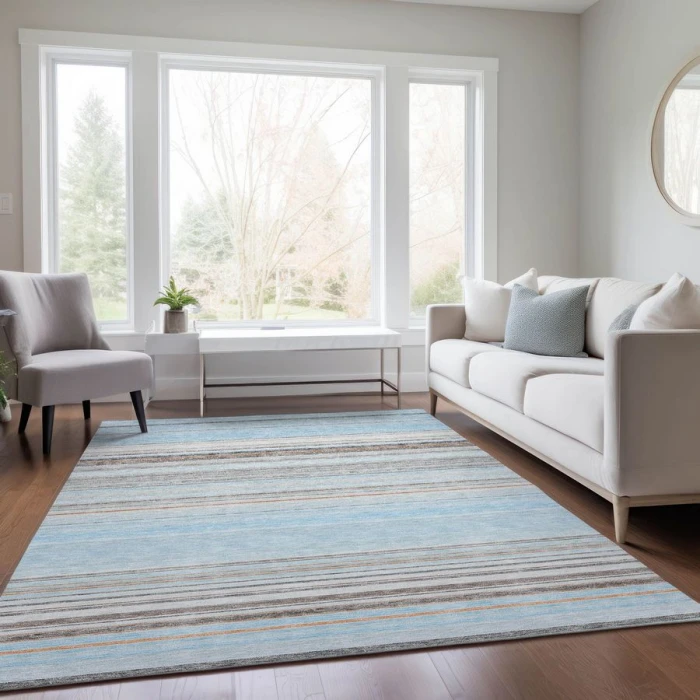 Addison Chantille ACN979-Sky 5 ft. X 7 ft. 6 in. Rectangle Rug