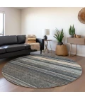 Addison Chantille ACN979-Taupe 8 ft. X 8 ft. Round Rug