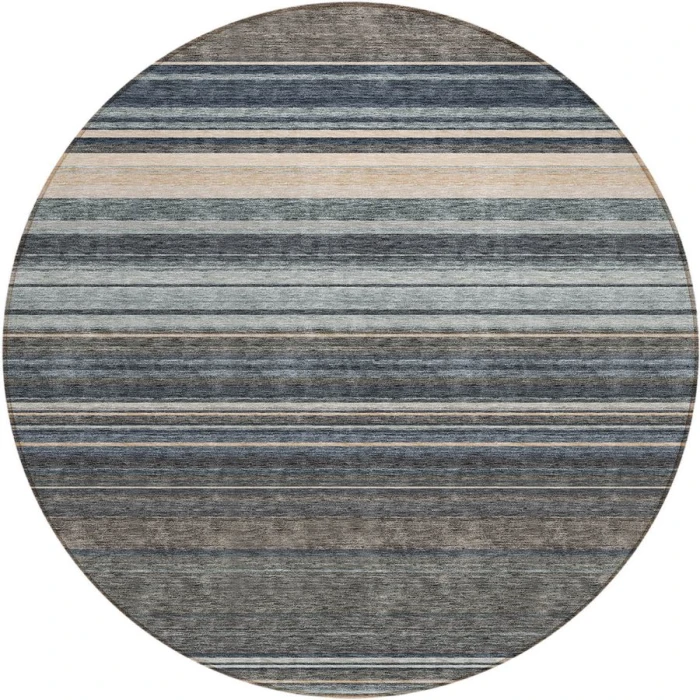 Addison Chantille ACN979-Taupe 8 ft. X 8 ft. Round Rug