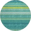Addison Chantille ACN979-Teal 8 ft. X 8 ft. Round Rug