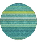 Addison Chantille ACN979-Teal 8 ft. X 8 ft. Round Rug