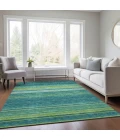 Addison Chantille ACN979-Teal 10 ft. X 14 ft. Rectangle Rug
