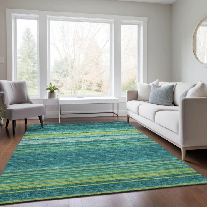 Addison Chantille ACN979-Teal 3 ft. X 5 ft. Rectangle Rug