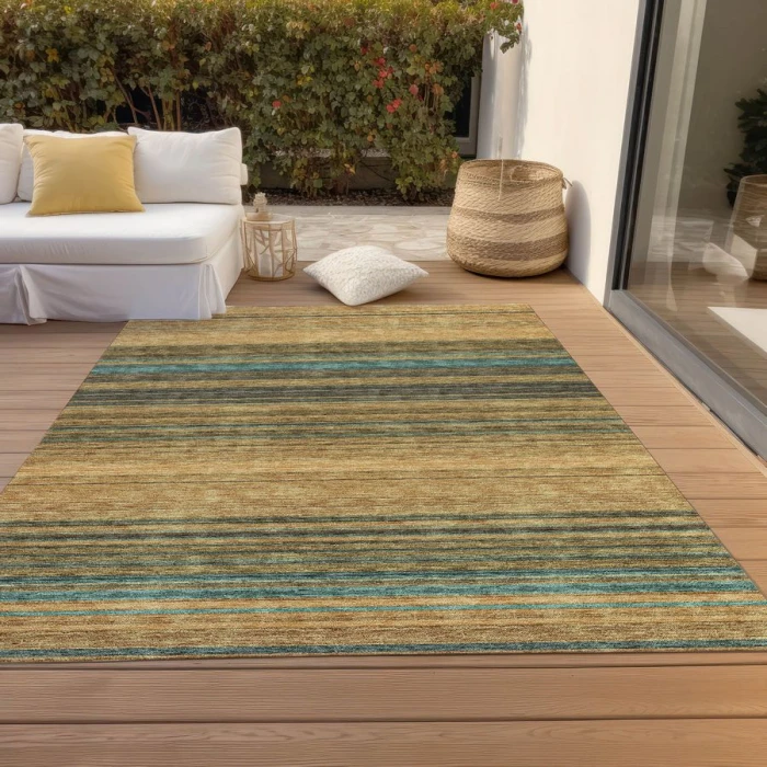 Addison Chantille ACN979-Wheat 5 ft. X 7 ft. 6 in. Rectangle Rug