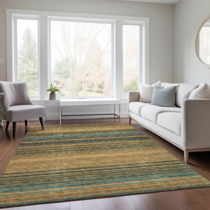 Addison Chantille ACN979-Wheat 5 ft. X 7 ft. 6 in. Rectangle Rug