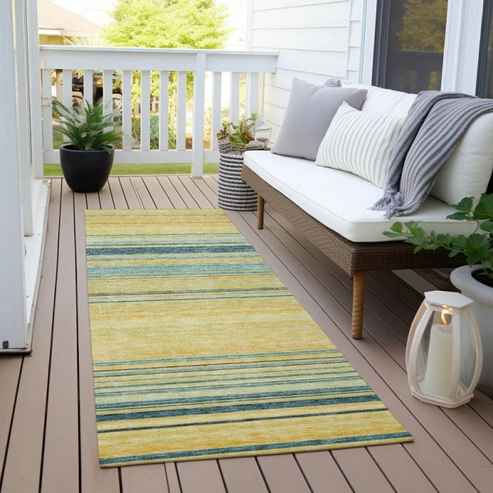 Addison Chantille ACN979-Yellow 2 ft. 3 in. X 7 ft. 6 in. Rectangle Rug