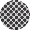 Addison Chantille ACN980-Black 8 ft. X 8 ft. Round Rug