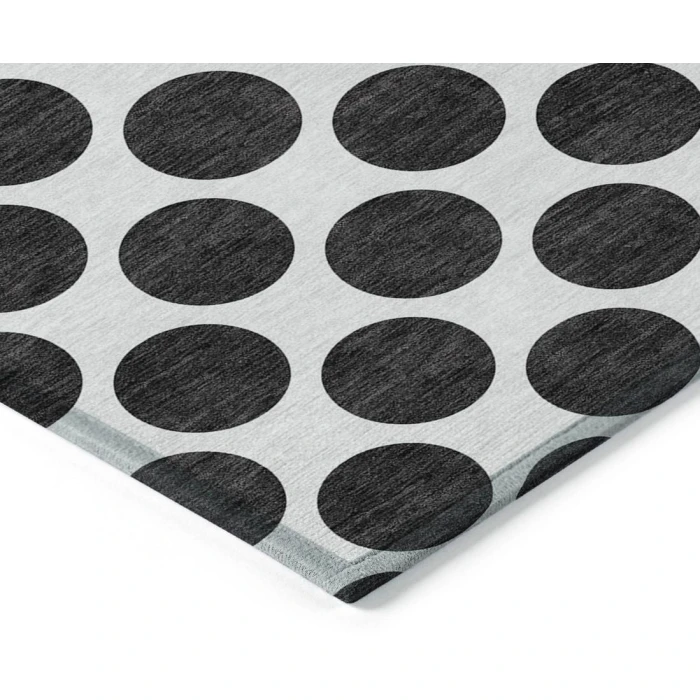 Addison Chantille ACN980-Black 8 ft. X 8 ft. Round Rug