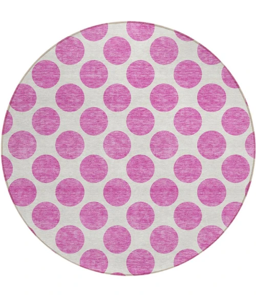 Addison Chantille ACN980-Blush 8 ft. X 8 ft. Round Rug