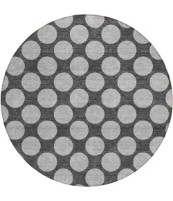 Addison Chantille ACN980-Charcoal 8 ft. X 8 ft. Round Rug