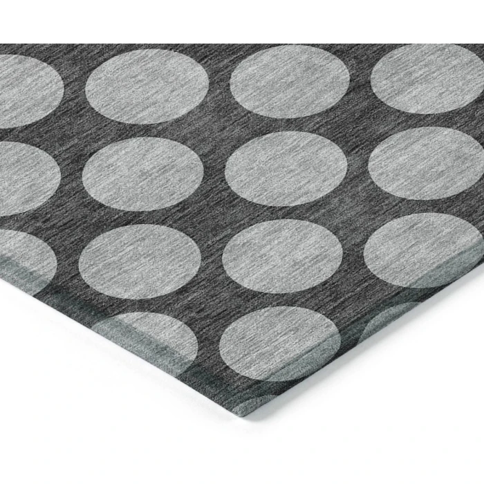 Addison Chantille ACN980-Charcoal 8 ft. X 8 ft. Round Rug