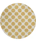 Addison Chantille ACN980-Gold 8 ft. X 8 ft. Round Rug