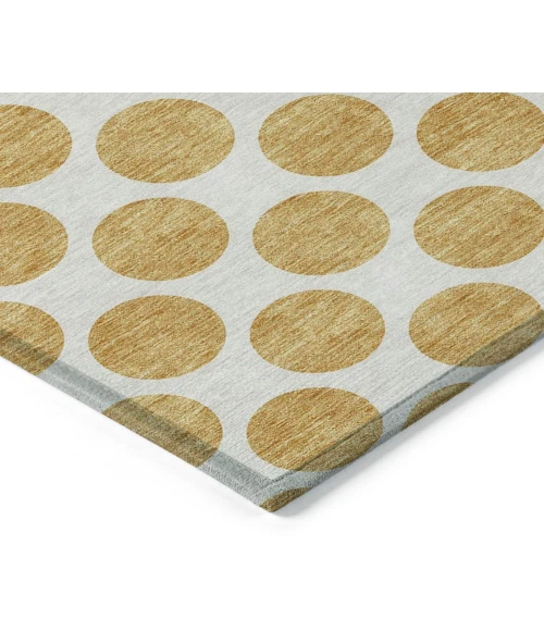 Addison Chantille ACN980-Gold 8 ft. X 8 ft. Round Rug