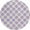 Addison Chantille ACN980-Lavender 8 ft. X 8 ft. Round Rug