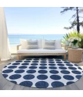 Addison Chantille ACN980-Navy 8 ft. X 8 ft. Round Rug