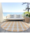 Addison Chantille ACN980-Peach 8 ft. X 8 ft. Round Rug