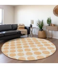Addison Chantille ACN980-Peach 8 ft. X 8 ft. Round Rug