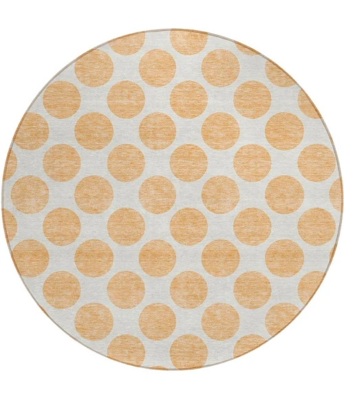 Addison Chantille ACN980-Peach 8 ft. X 8 ft. Round Rug