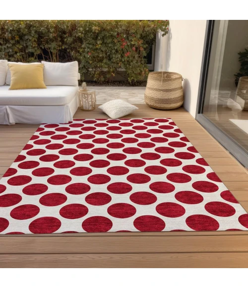 Addison Chantille ACN980-Red 9 ft. X 12 ft. Rectangle Rug