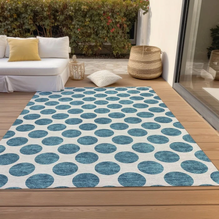 Addison Chantille ACN980-Teal 5 ft. X 7 ft. 6 in. Rectangle Rug