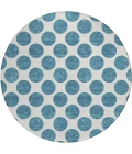 Addison Chantille ACN980-Teal 8 ft. X 8 ft. Round Rug